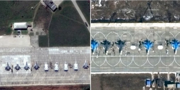 Росія перекидає авіацію в Крим: The Wall Street Journal показав нові супутникові знімки з півострова
